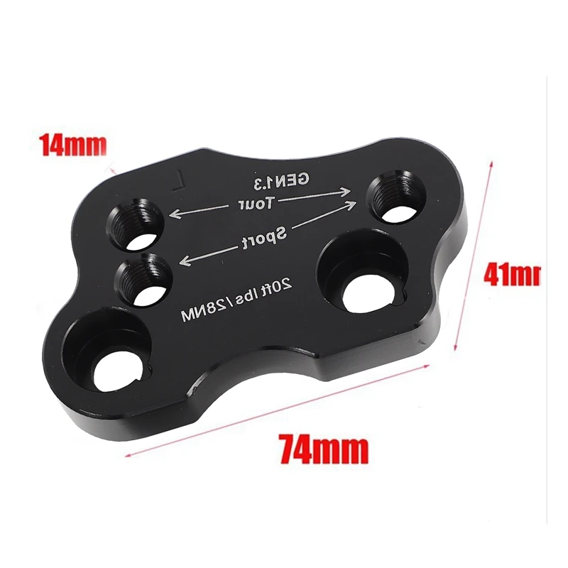 Регулируемый руль мотоцикла стояки бар хомуты увеличение кода 14 мм для Honda Gold Wing