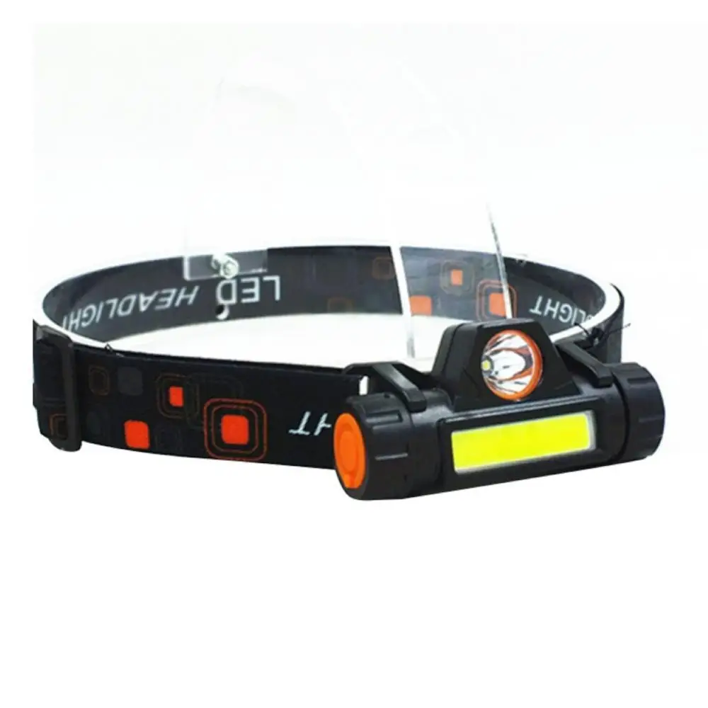

Outdoor COB LED Headlamp USB Rechargeable Flashlight Mini Headlight Torch Lamp