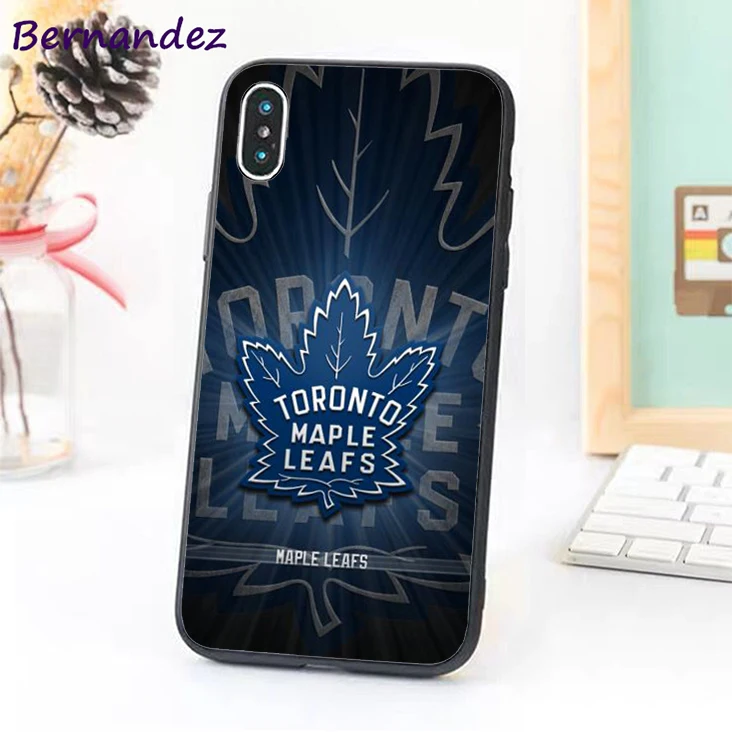 Фиолетовый Bernandez 5 5S, SE, 6, 6 S, TPU чехол для телефона чехол для iPhone 7 8 Plus X Xs Max XR Торонто Мэйпл Лифс - Цвет: Фиолетовый