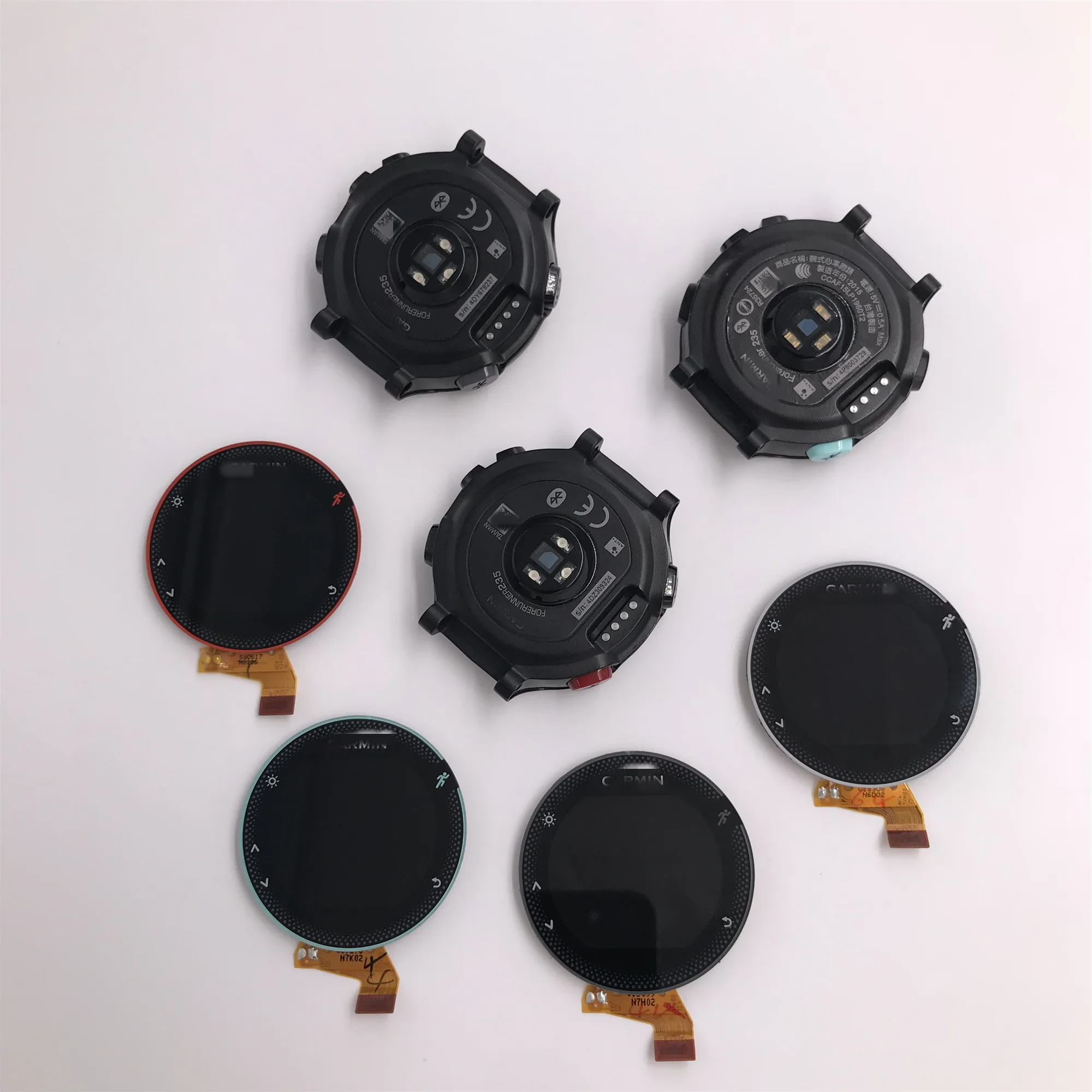 Для Forerunner 235 экран ЖК дисплей запасные части применяются к GARMIN Fr передняя крышка