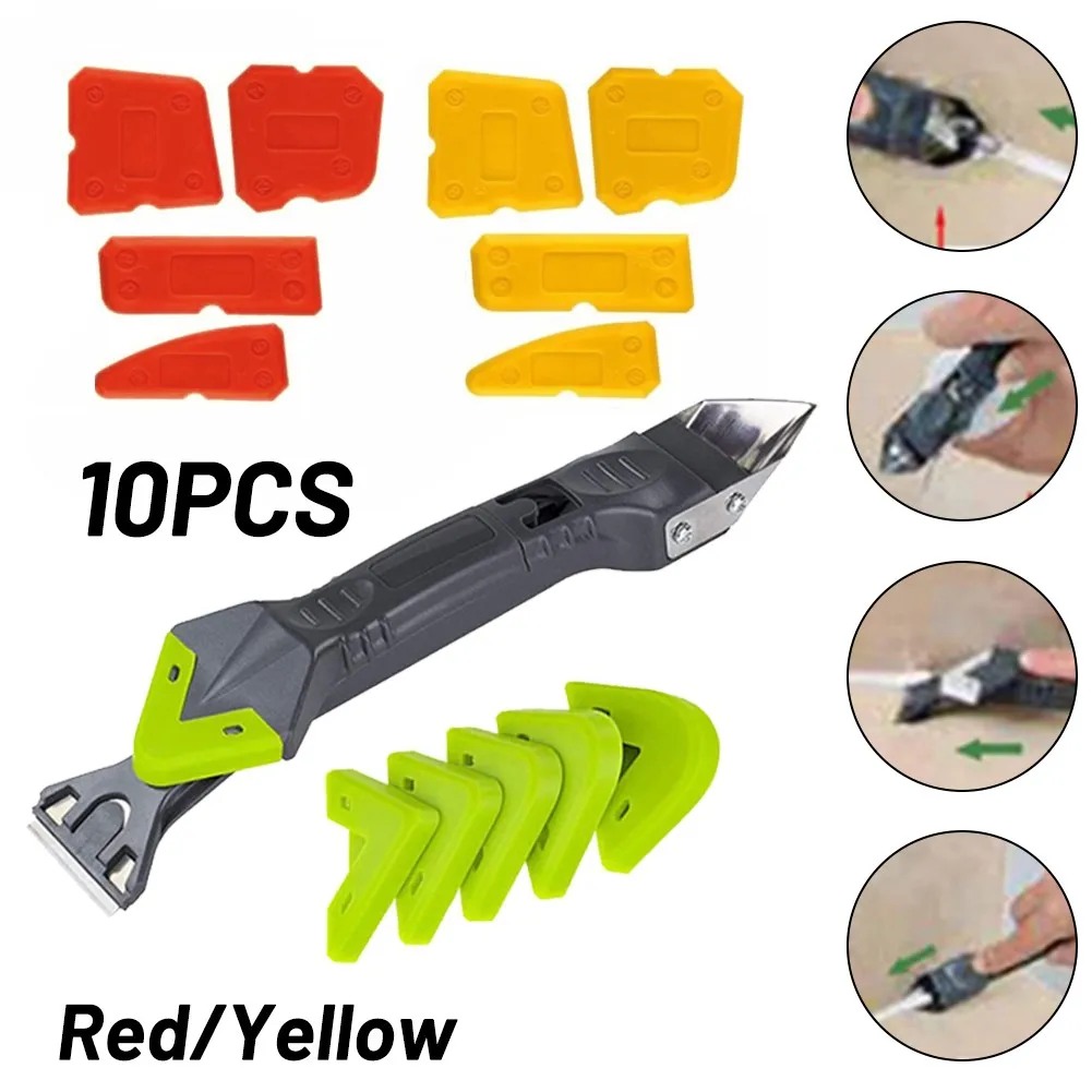

Remover Sewing Tool Sealant Silicone Smooth Scraper Tools 10pcs Durable