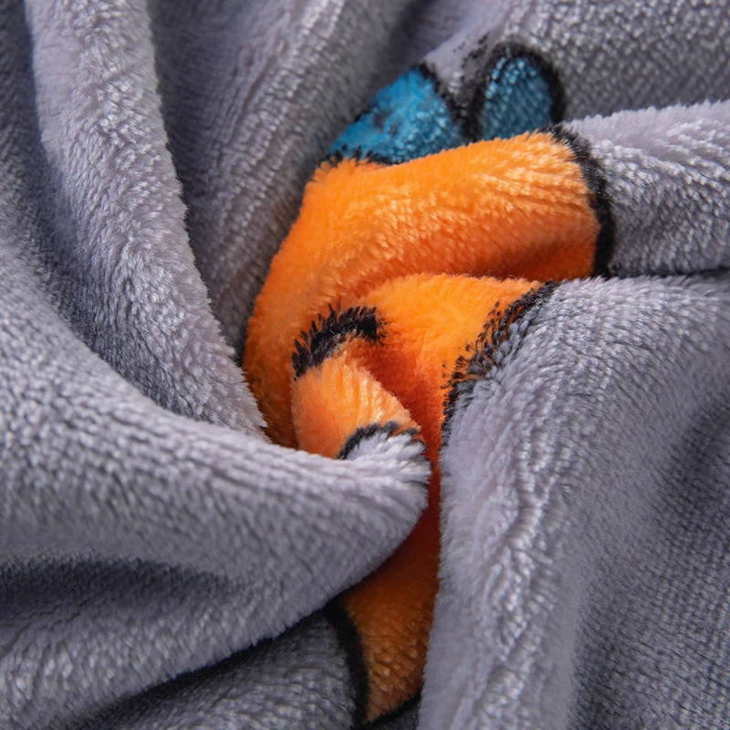 Одеяла с кроликами Твин Полный королевы роскошный морковь одеяла милые мягкие