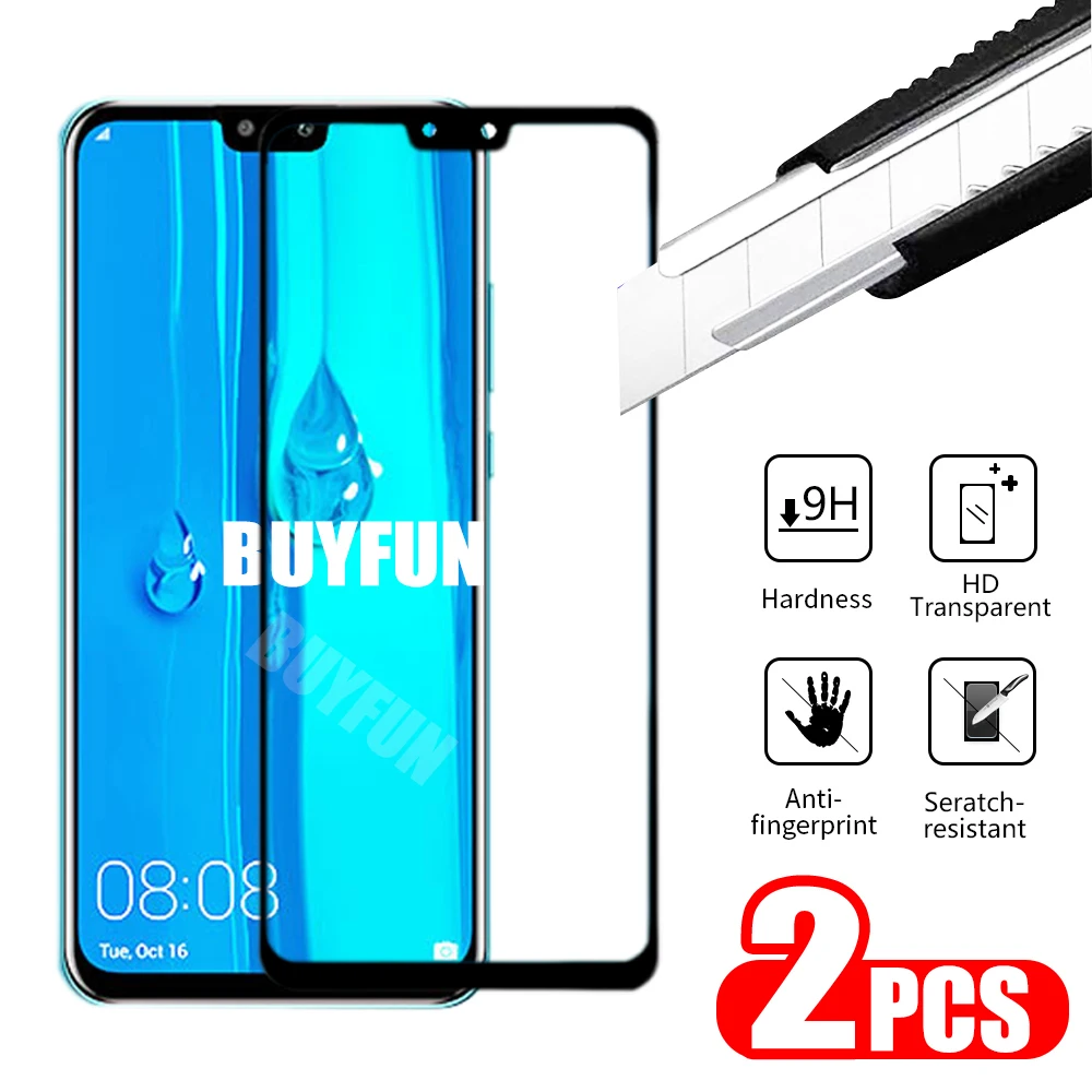 

2pcs Tempered Glass For Huawei Honor 8c 8a 8A Pro 8A Prime Screen Protection on for Huawei Honor V30 V30 Pro Protective Glass