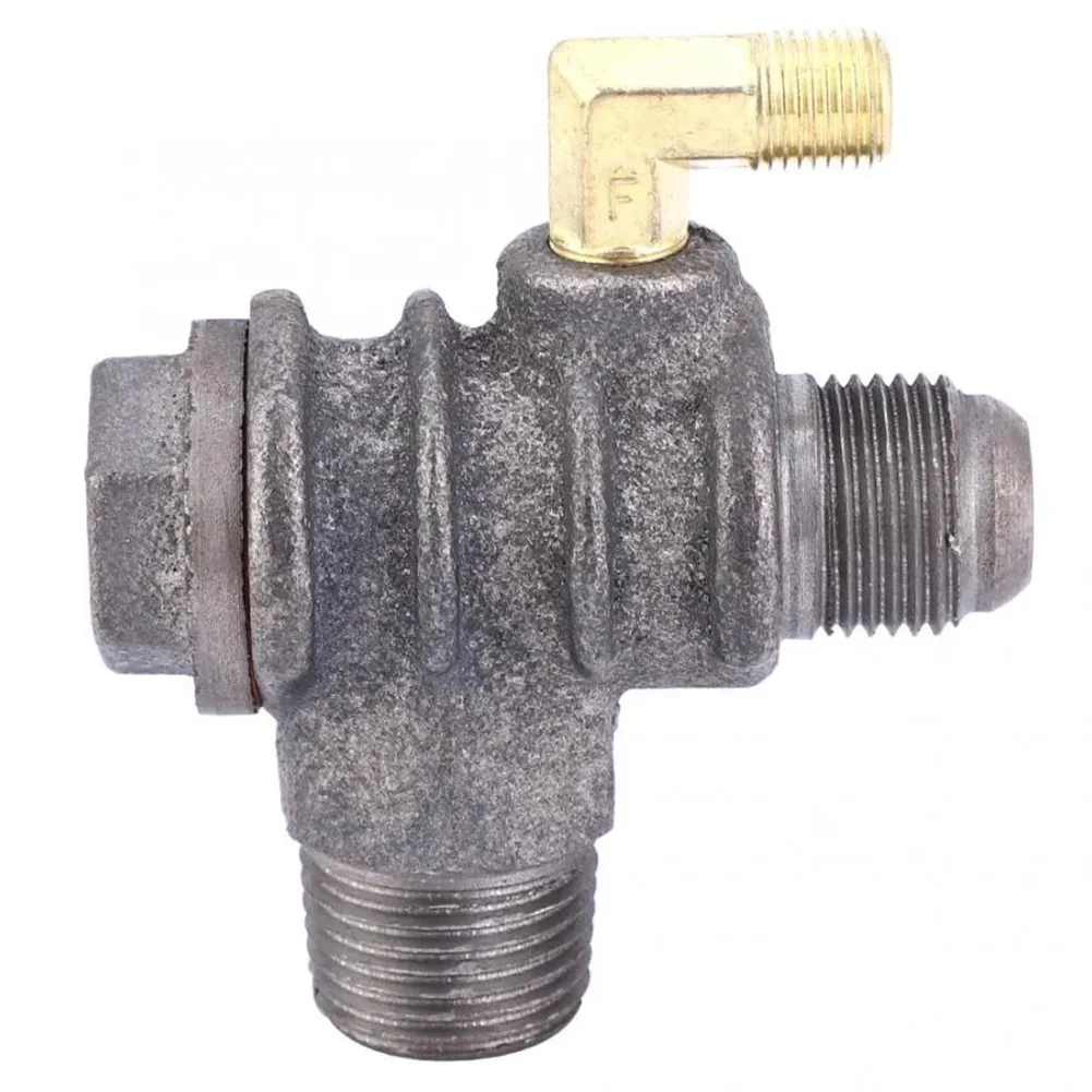 

Air Compressor Male Thread 3-Port Check Valve Cast Iron One Direct Piston Type One-way Valve Power Tool Accessorie Check Valve