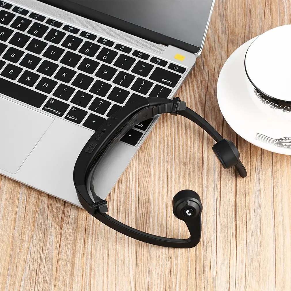 Оригинальные наушники Bluetooth 5,0, наушники с костной проводимостью, Беспроводные спортивные наушники, гарнитура с громкой связью, поддержка, Прямая поставка