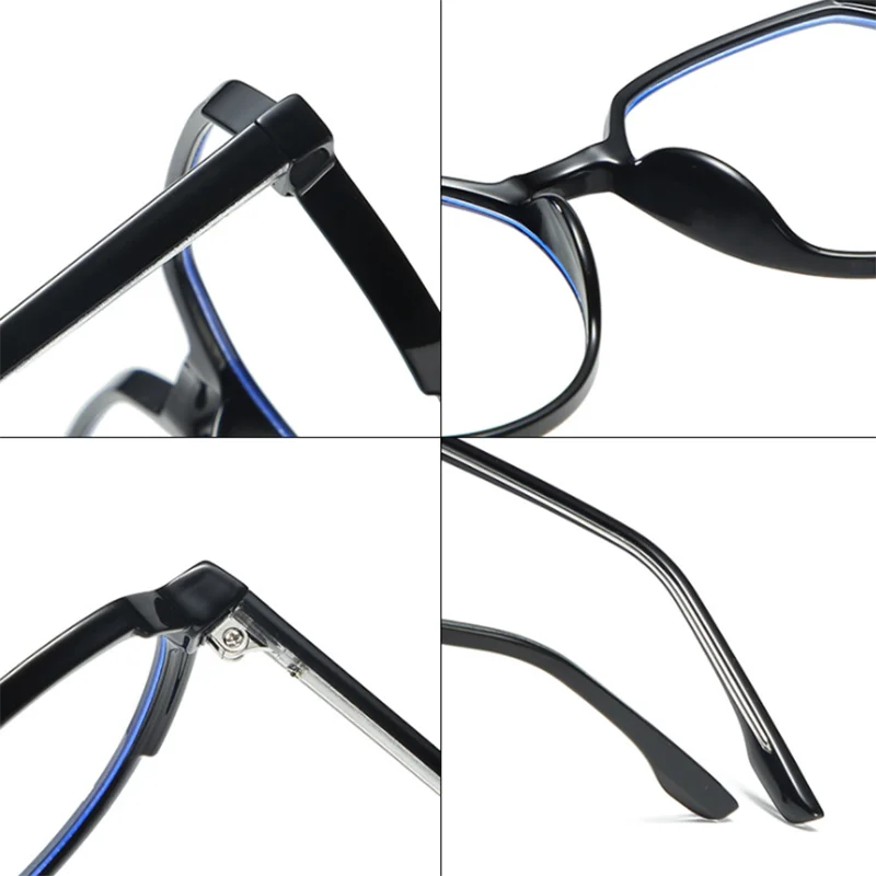 

New Arrival Full Rim Plastic Frame Glasses Women Men Optical Eyewear Prescripton Spectalces 0 -0.5 -0.75 -1.0 -1.5 To -6.0