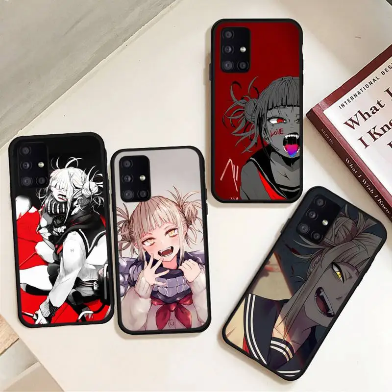 

Anime My Hero academia Toga Himiko Phone Case For Samsung galaxy A S note 10 12 20 32 40 50 51 52 70 71 72 21 fe s ultra plus