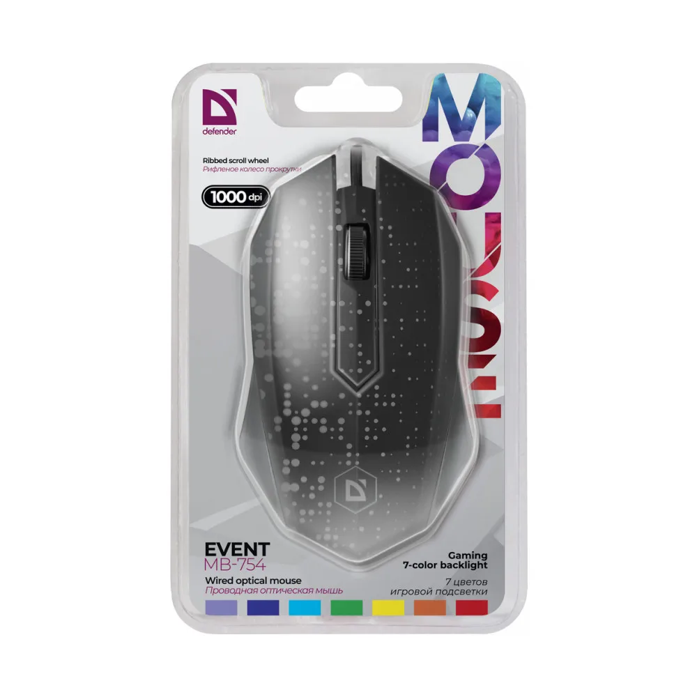 Мышка USB OPTICAL MB-754 52754 DEFENDER | Компьютеры и офис
