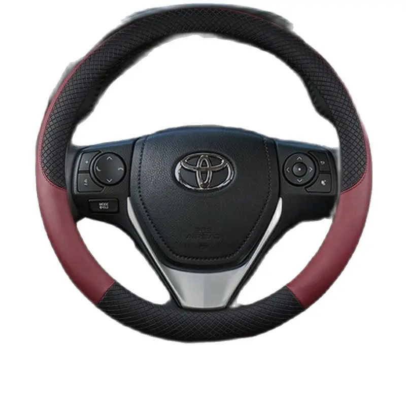 Оплетка на рулевое колесо автомобиля чехол рулевого колеса руль подходит для toyota
