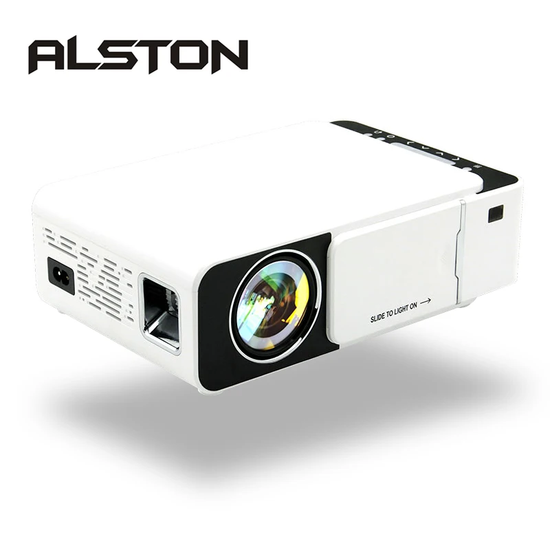 ALSTON T5 полный светодиодный hd проектор 2500 люмен HDMI USB 1080p портативный фильмов