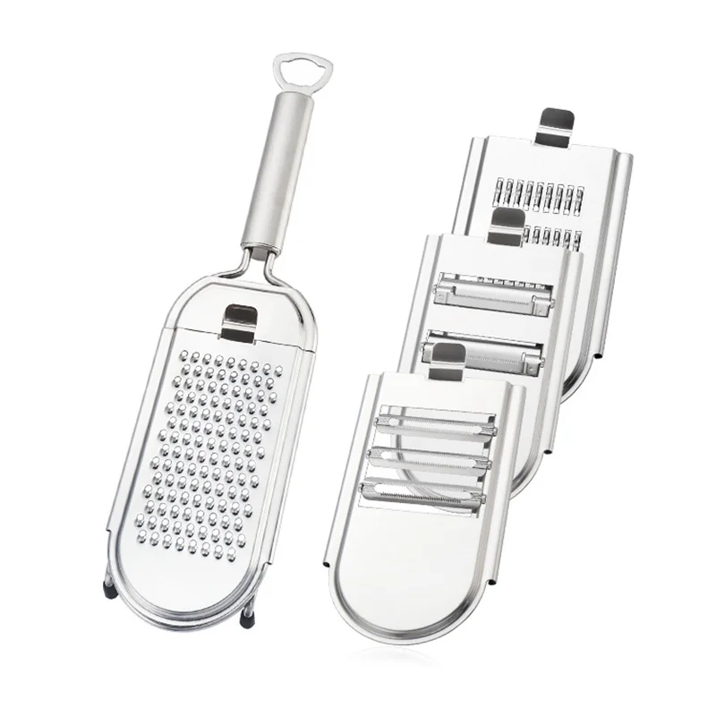 

Stainless steel ginger slicing radish slicing cheese kitchen tool shredding garlic slicing cucumber peeler