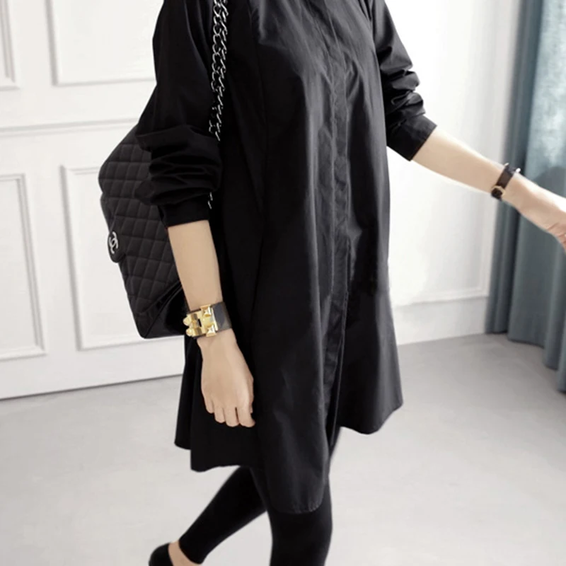 CHICEVER 2020 весенние женские топы и блузки рубашки с отворотом длинным рукавом