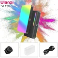 Портативный мини-светильник Ulanzi VL120RGB для видеокамеры, 3100 мАч светильник для фотосъемки на смартфоне, заполнясветильник для видеоблогов, RGB светильник - фото