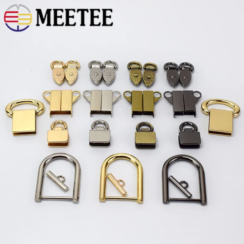 4/10 шт. Meetee металлические уплотнительные кольца d формы сбоку скоба для крепления