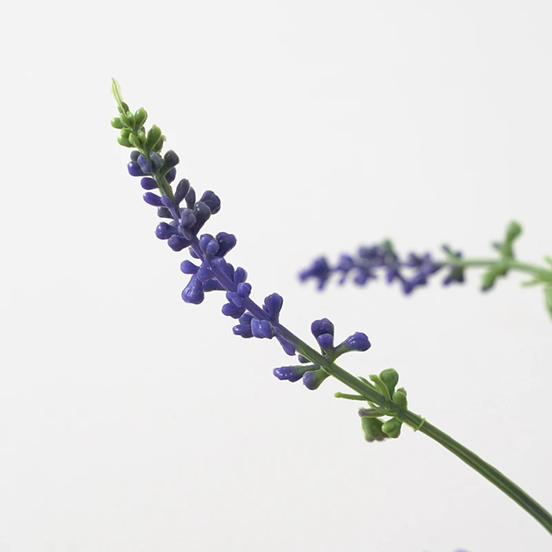 

1 Bundle Romantic Provence Lavender Wedding Decorative Flower For Home Decor Artificial Flowers Grain Decorative Fake Plant