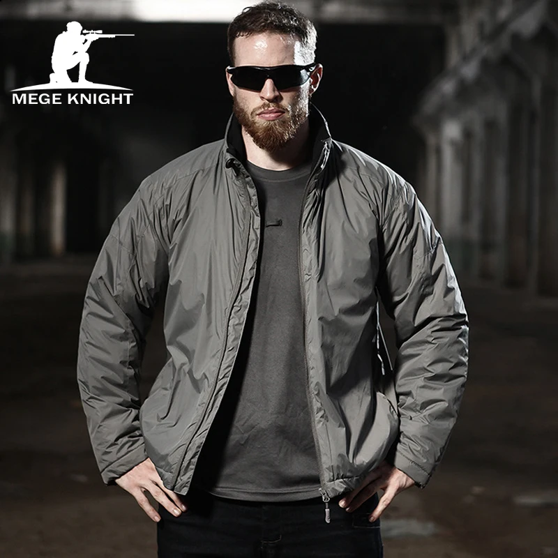 Мужская куртка в стиле милитари Mege, теплая легкая куртка в стиле милитари, рабочая верхняя одежда, для зимы от AliExpress RU&CIS NEW