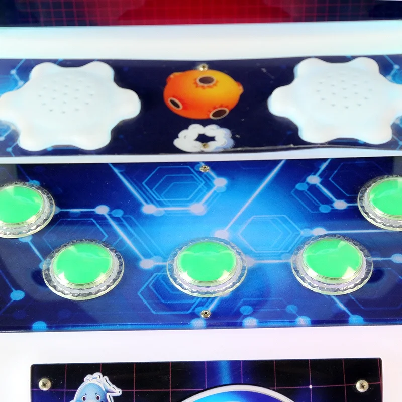 Мини Симпатичные монета толкатель аркадные игры лотереи билетов выкупа Видео