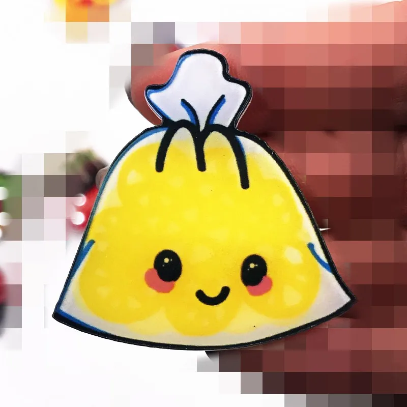 Новое поступление 1 шт еда Суши Напиток девушка Акриловые значки студент рюкзак