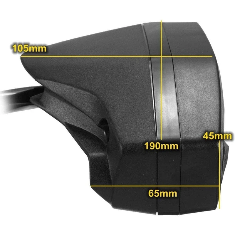Универсальный датчик скорости для мотоцикла с ЖК дисплеем Тахометр Oeter 5 Gear 7