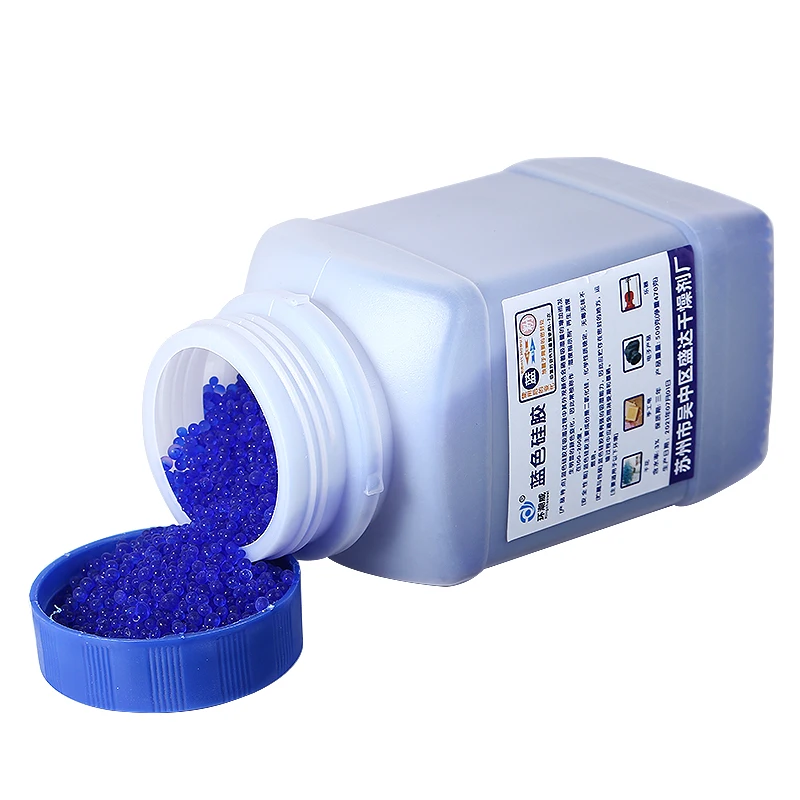 Absorbente de humedad de Gel de s&iacute;lice, 1KG, desecante reutilizable, evita el deterioro-2
