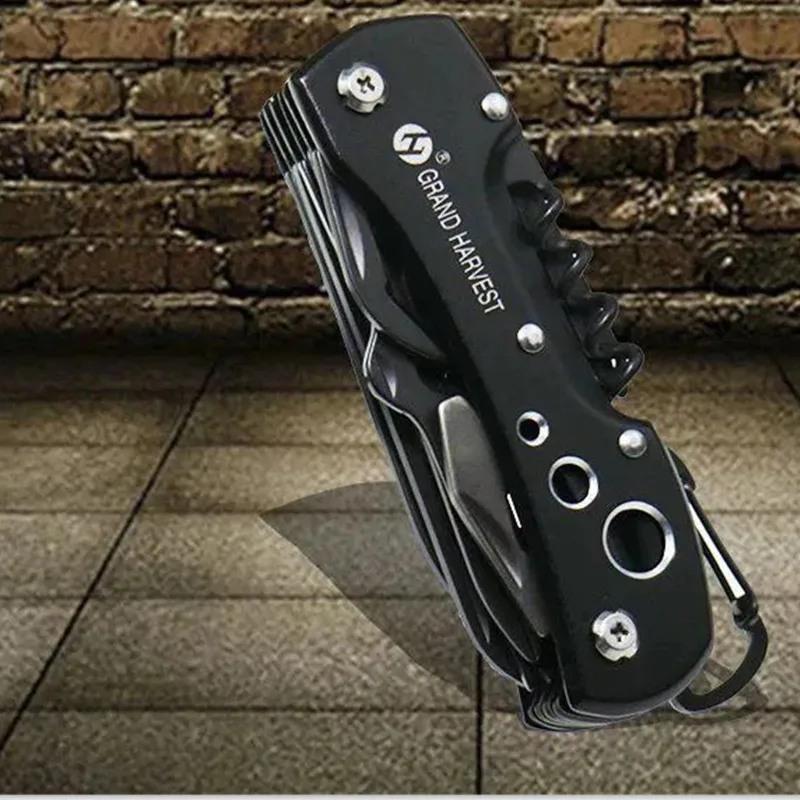 

Outdoor Mountaineering Stainless-Steel Swiss Camping Equipment Multifunctional Tool Folding Knife Wilderness Survival Knife