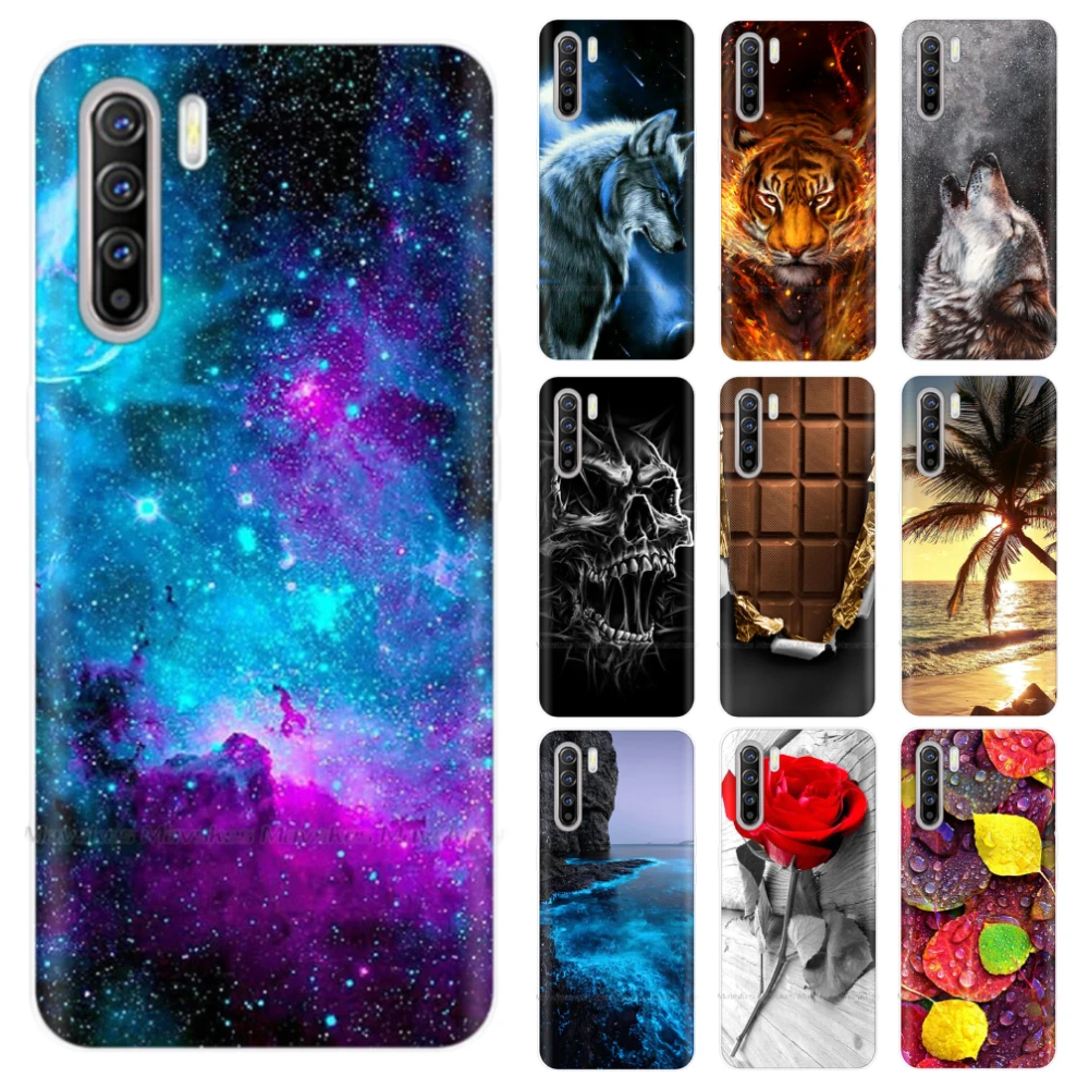 

Silicone Case For OPPO Reno 3 Case 6.4" Reno 3 Pro Soft Tpu Phone Cover For OPPO Reno3 Pro Youth Back Bag Protective Coque Funda