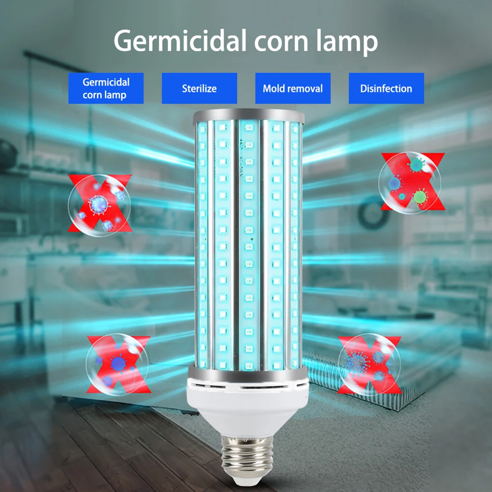 

Handheld UV Disinfection Light Sanitizer Ultraviolet Bulb Remote Control Timer Germicidal Lamp For Hospital School