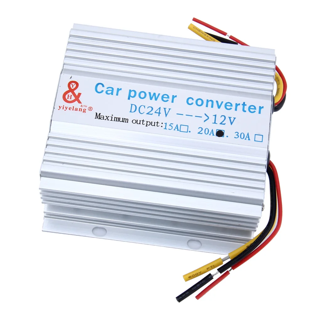 

Car Charger Converter 24V To 12V 20A 240W DC-DC Buck Step Down Module
