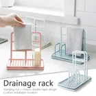 Стеллаж для хранения, не требует отверстий, для тряпки, столешницы, вешалка над раковиной, сушилка для губки, стойка для бассейна, аксессуары для кухни