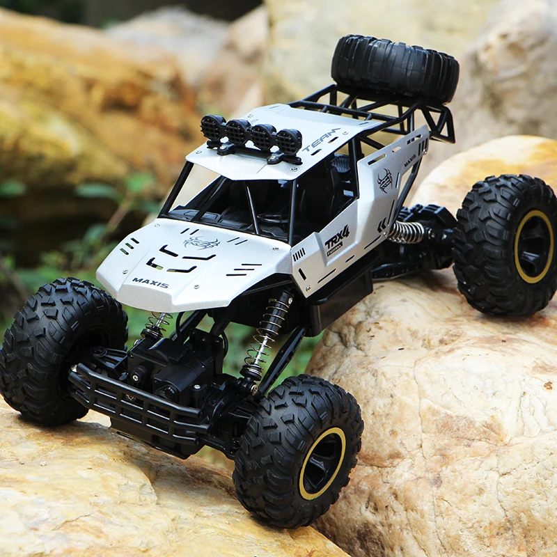 XYCQ RC автомобиль 4WD 2 4 GHz альпинистский 4x4 двойной двигатель Bigfoot с дистанционным