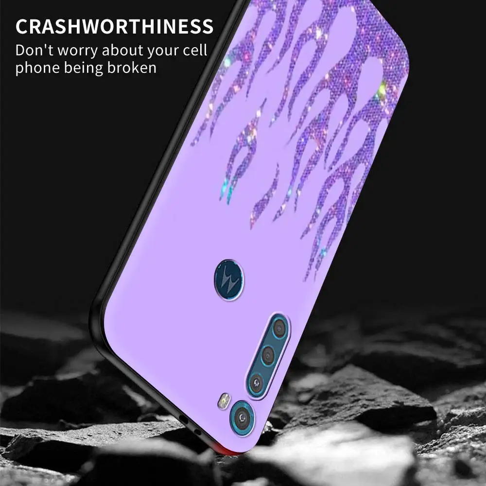 case for motorola moto g9 play one fusion plus g8 power lite soft cover hype g stylus e6s e7 phone funda fashion flam fire capa free global shipping