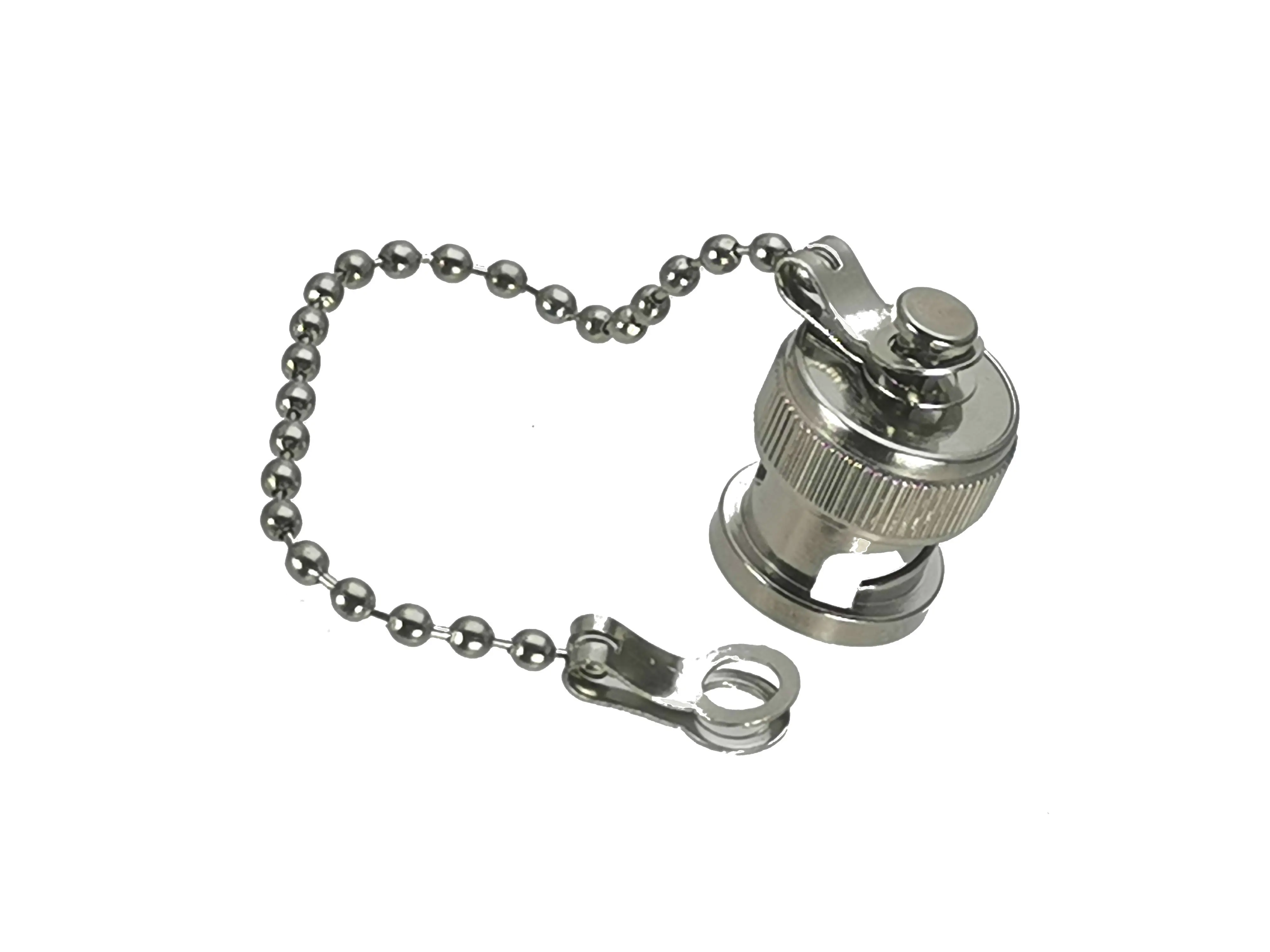 Пылезащитная крышка с цепью для BNC Гнездовой RF коннектор проволока из цинкового