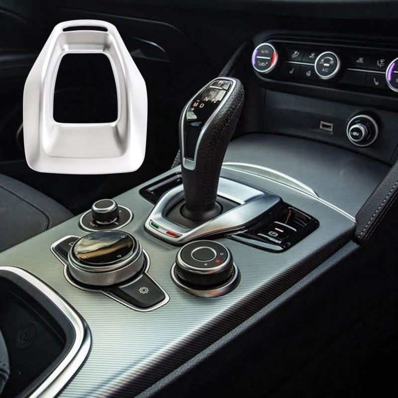 

Gear Shift Panel Cover Replace for Alfa Romeo Giulia Stelvio 2020 Models