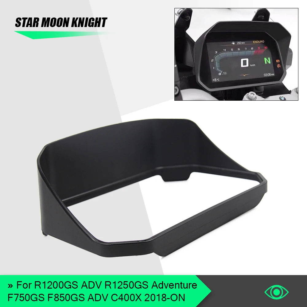 Спидометр для приборной панели мотоцикла солнцезащитный козырек рамка Тахометр