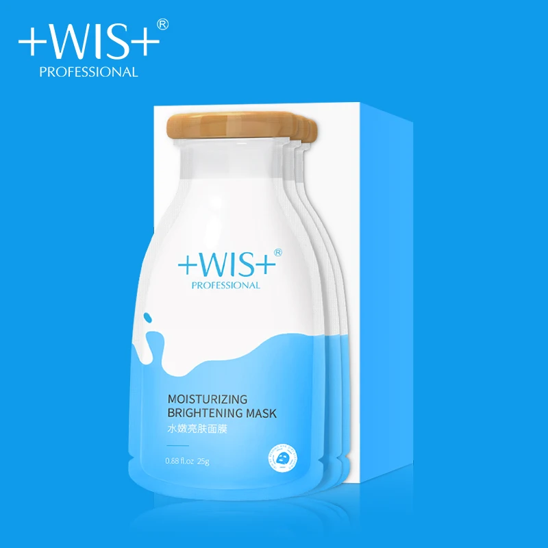 WIS увлажнение с осветляющим эффектом маска против старения морщин питательная