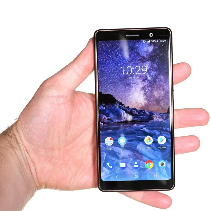 unlocked nokia 7 plus android smartphone 4gb ram 64g rom snapdragon 660 octa core 6 0 display bluetooth 5 0 original cellphone free global shipping