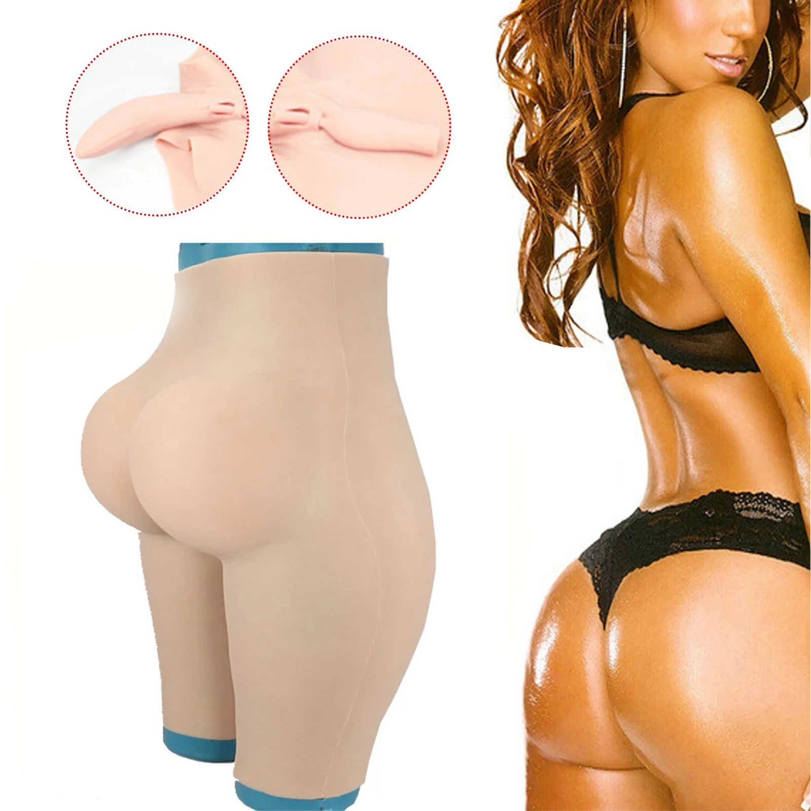 

Улучшенное реалистичное Силиконовое вагинальное нижнее белье, брюки, подтяжка бедер, искусственная бриллиант