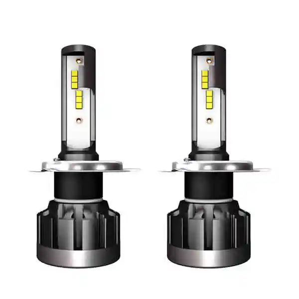 H4-HB2-9003 H1 H3 светодиодный фар Hulbs H7 светодиодный Автомобильные фары H4 H11 HB3 9005 HB4 9006 H13 6000K 72W 12V 24V 4000LM авто фары автомобиля - Испускаемый цвет: H4-HB2-9003