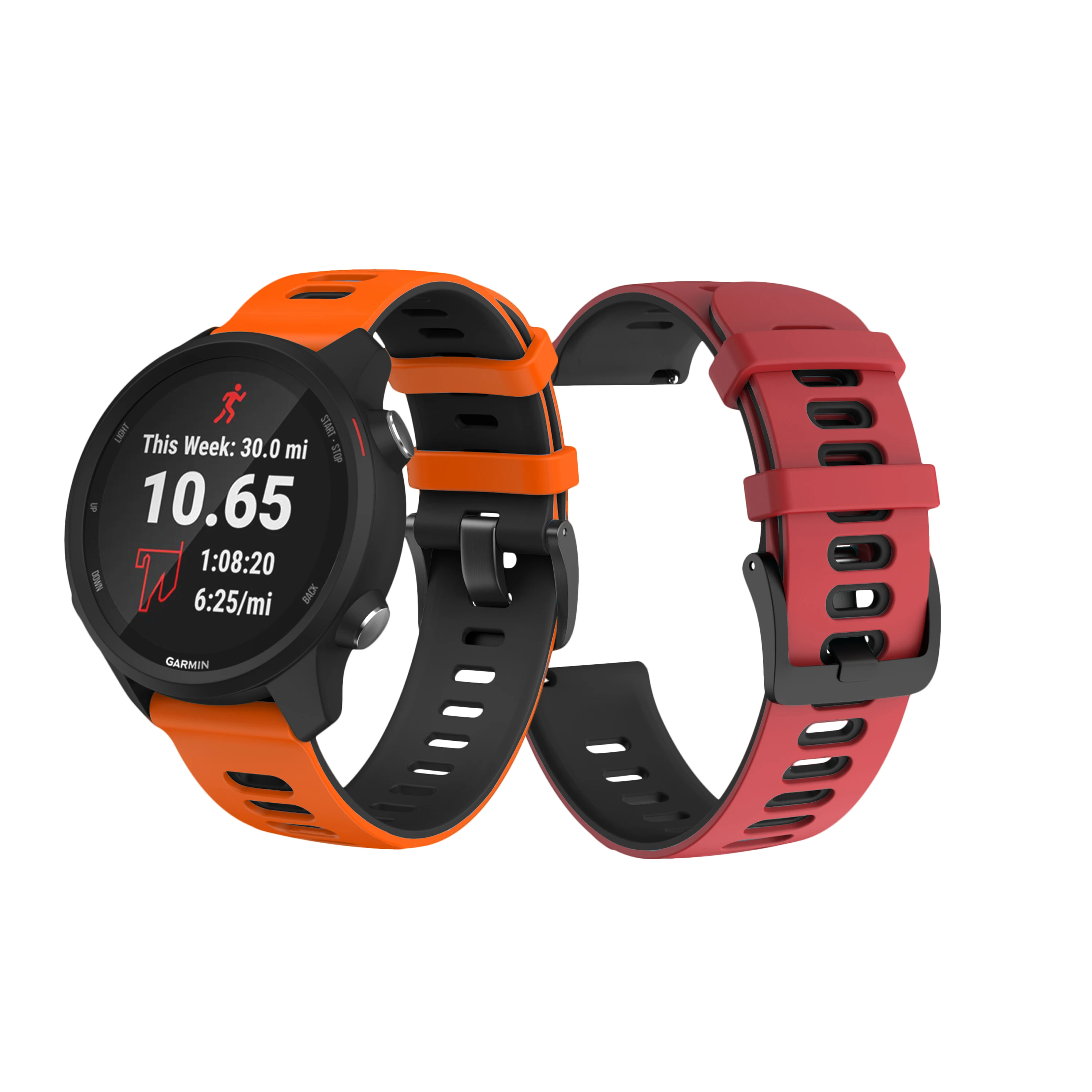 20 мм ширина ремешок для Samsung Galaxy Watch 42 мягкие силиконовые браслеты Active/Gear S2 Classic/Gear