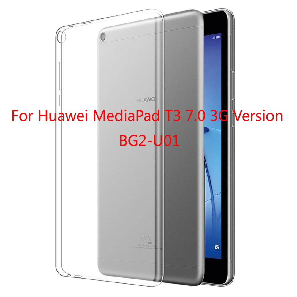 Чехол для Huawei Tablet Mediapad T3 8 10 KOB L09 W09/L03 Ультратонкий Прозрачный чехол mediapad t3 10|Чехлы