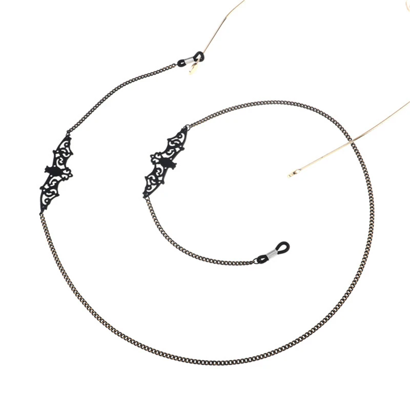 

Hollow Eyeglasses Straps Bat Beads Link Chain Glasses Chains Eyewear Glasses Sunglasses Cable Holder Strap Neck Band Accessories