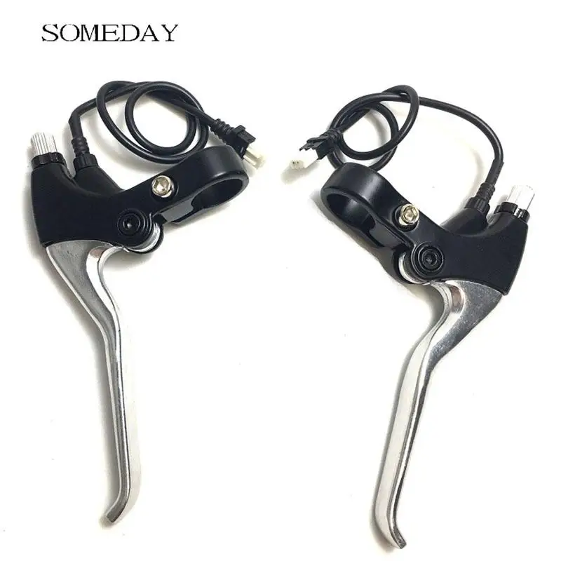 Тормозной рычаг для электрического велосипеда черный тормоз с отключением