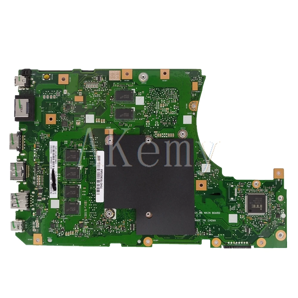 Для ASUS X556UJ X556UV X556UF X556UR X556UQK X556UQ X556UB ноутбук материнская плата I7-6500U/8GB-RAM GT920M/GT930M/GT940M