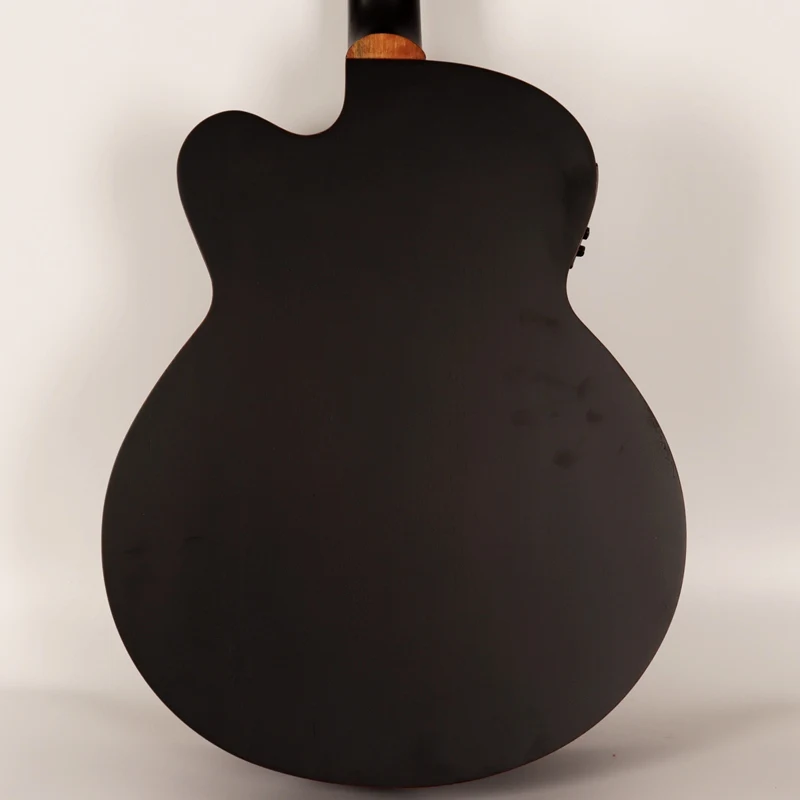 Профессиональный fretless 43 дюймов Акустическая бас гитара с эквалайзером