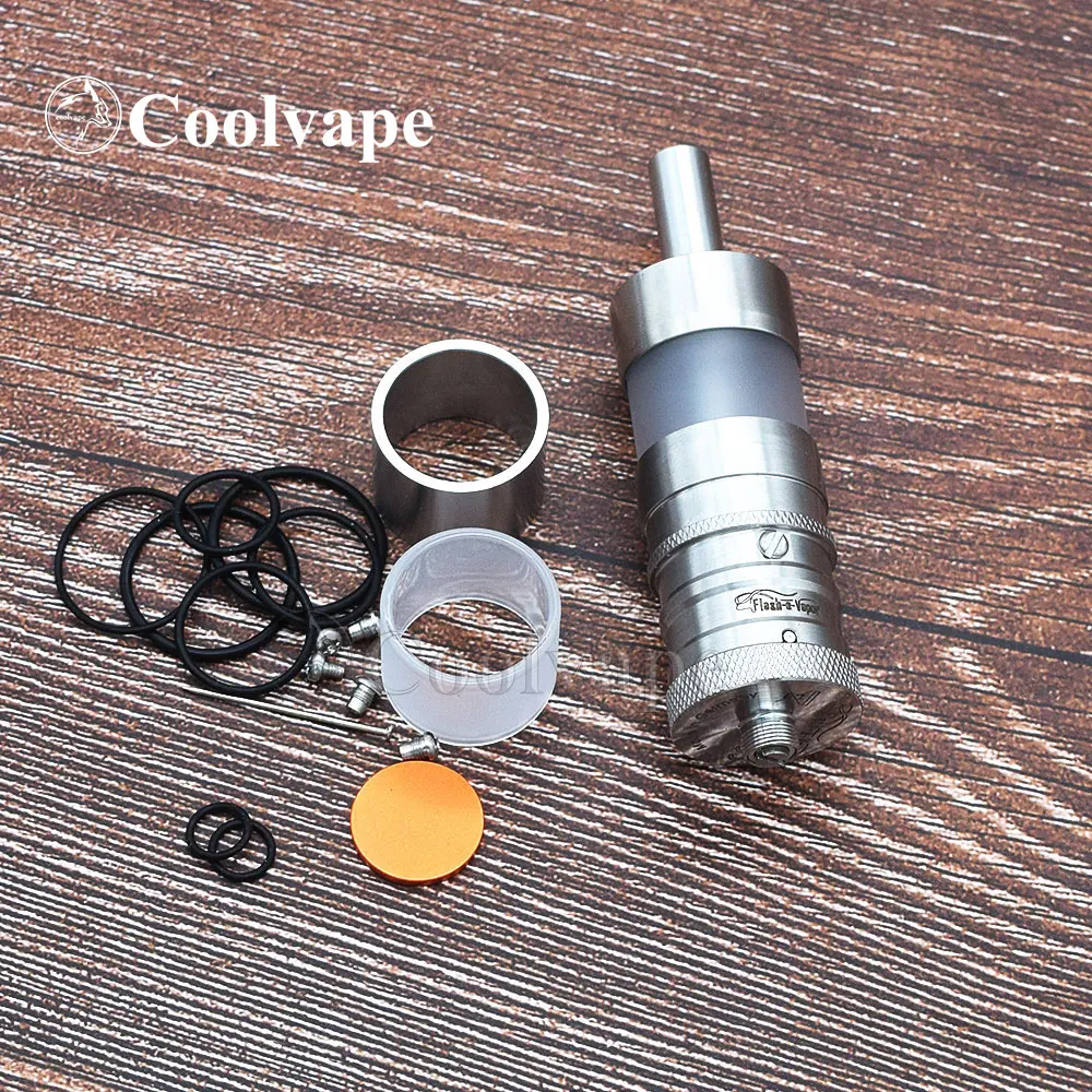 

coolvape Vapor Giant mod FEV V4.5 RTA 316 SS 23mm RTA 6.0mL atomizer cigarette electronic mechanical mod 18650 battery vs sob v2