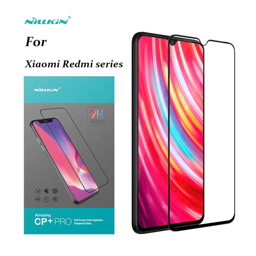 Защитное стекло NILLKIN для Xiaomi redmi note 9 Pro полноэкранное закаленное 9H Redmi