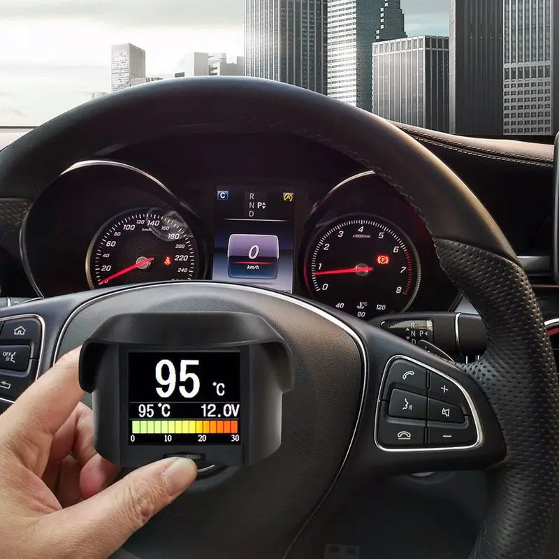 Автомобильный проекционный дисплей OBD OBD2 умный цифровой бортовой компьютер с