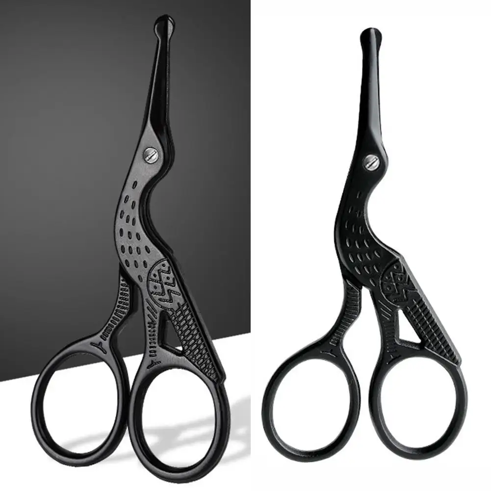 

Safe Nose Hair Remover Scissor Trimmer Steel Mini Portable Safety eyebrow Beard Curved Scissors Scissors Rounded F0Z7