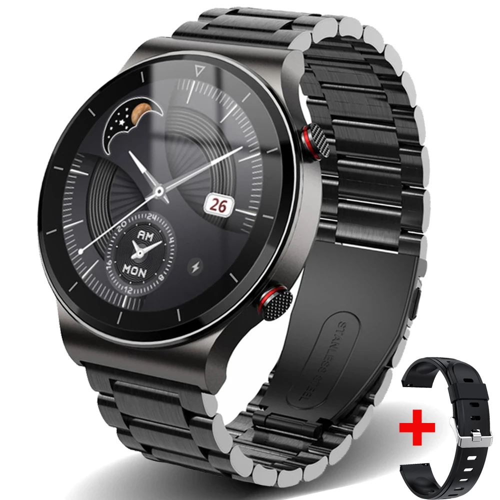 

2021 Smart Watch Men Watches Heart Rate Monitor Bluetooth Call TWS Headset Music Sport Smartwatch For Samsung Huawei GT 2 Clock