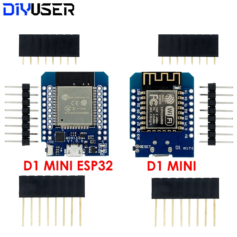 D1 Mini ESP32 ESP 32 Wi Fi + Bluetooth плата для разработки Интернет вещей ESP8266 полностью